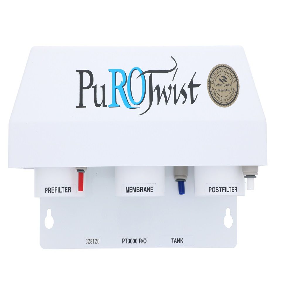 PuROTwist 3000 Reverse Osmosis System Gold Series w/ AG Faucet