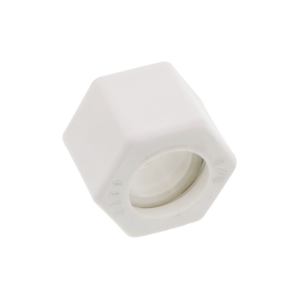 JACO P-PG-14 Polypropylene Plastic Gripper Nut 7/8 OD Tube
