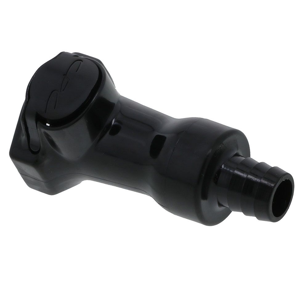 HFCD17857 Valved In-Line Hose Barb Coupling Body 1/2 ID Barb