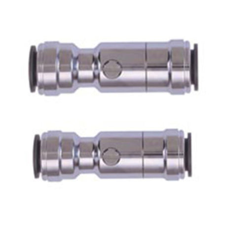 John Guest 15HSV Service Valve Brass Chrome Plated - 15mm