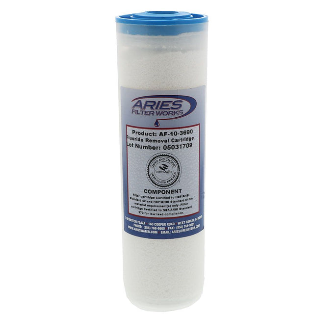 Aries AF-10-3690 Fluoride Reduction Filter 2.5 X 10