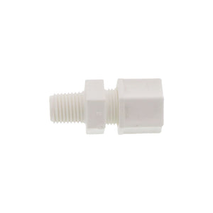 JACO 10-6-4-P-SG Polypropylene Male Connector 3/8 OD Tube x 1/4 MPT