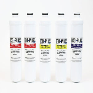 Neo-Pure Pre and Post Filter Replacement Kit for Watts Premier 531105