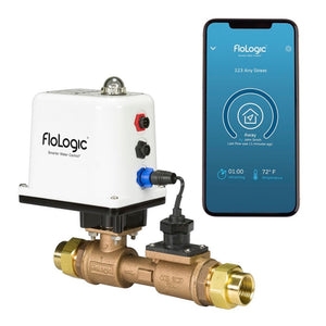 FloLogic Water Leak Detection System 3.5 - 1.5" Valve [40mm]