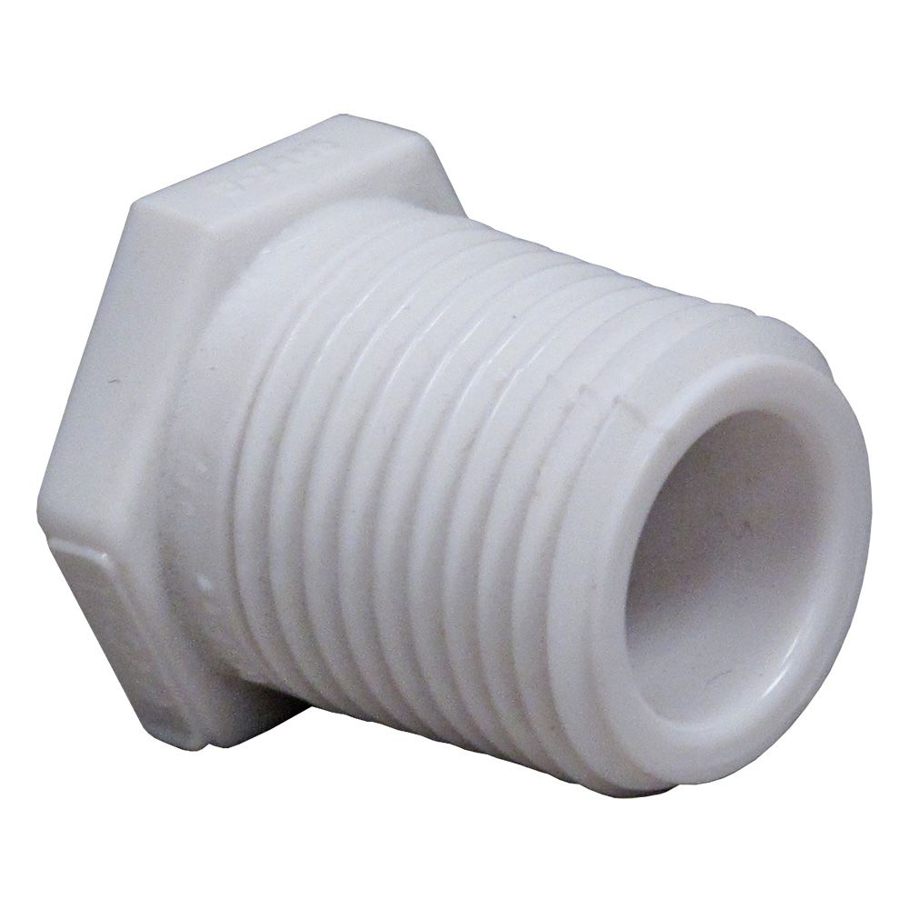 Male Threaded 1/2" PVC PLUG MPIT SCH40 450-005