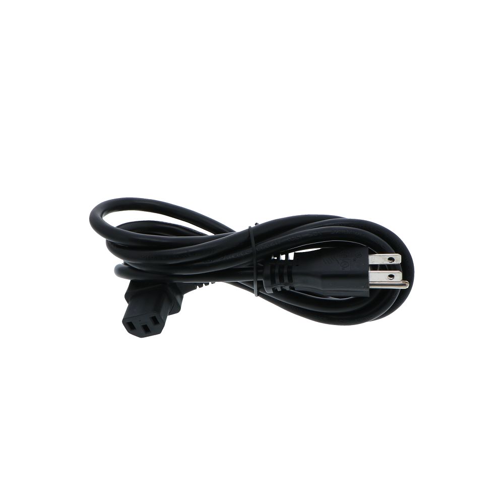 North American [NEMA 5-15P] 6ft Detachable Power Cord
