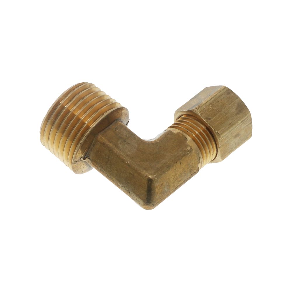 Brass Compression Male Elbow -1/4 Compression x 3/8 MPT