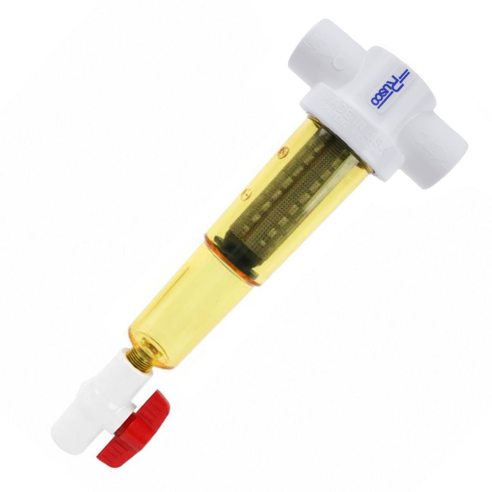 Rusco Chemically Resistant Sediment Trapper Filter T Style 3/4" PE - 24 Mesh [711 micron]