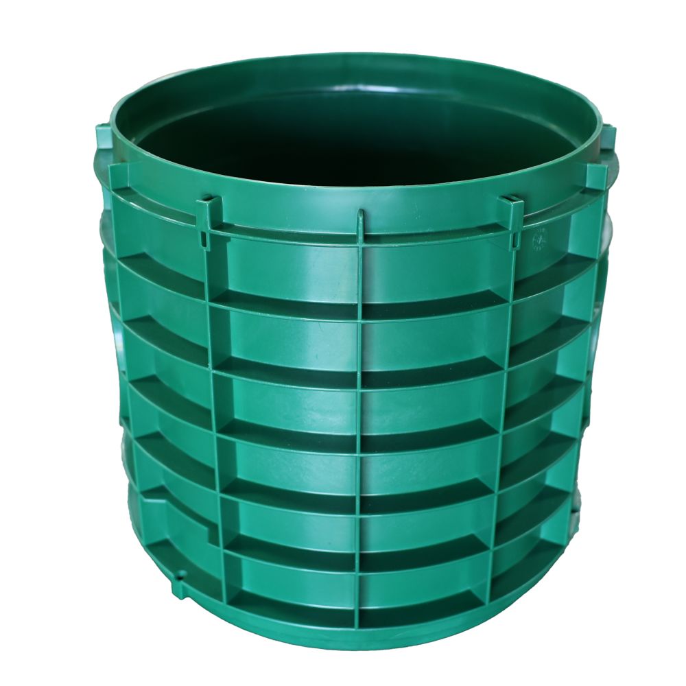 12x12 Green Tall Round Riser