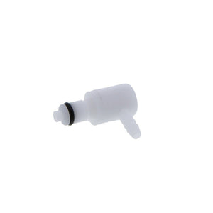 PMCD2302 Valved Elbow Hose Barb Coupling Insert 1/8 ID Barb