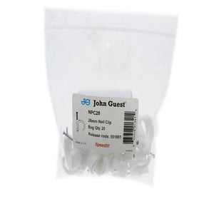 John Guest Nail Clip - 1" CTS and 28 mm