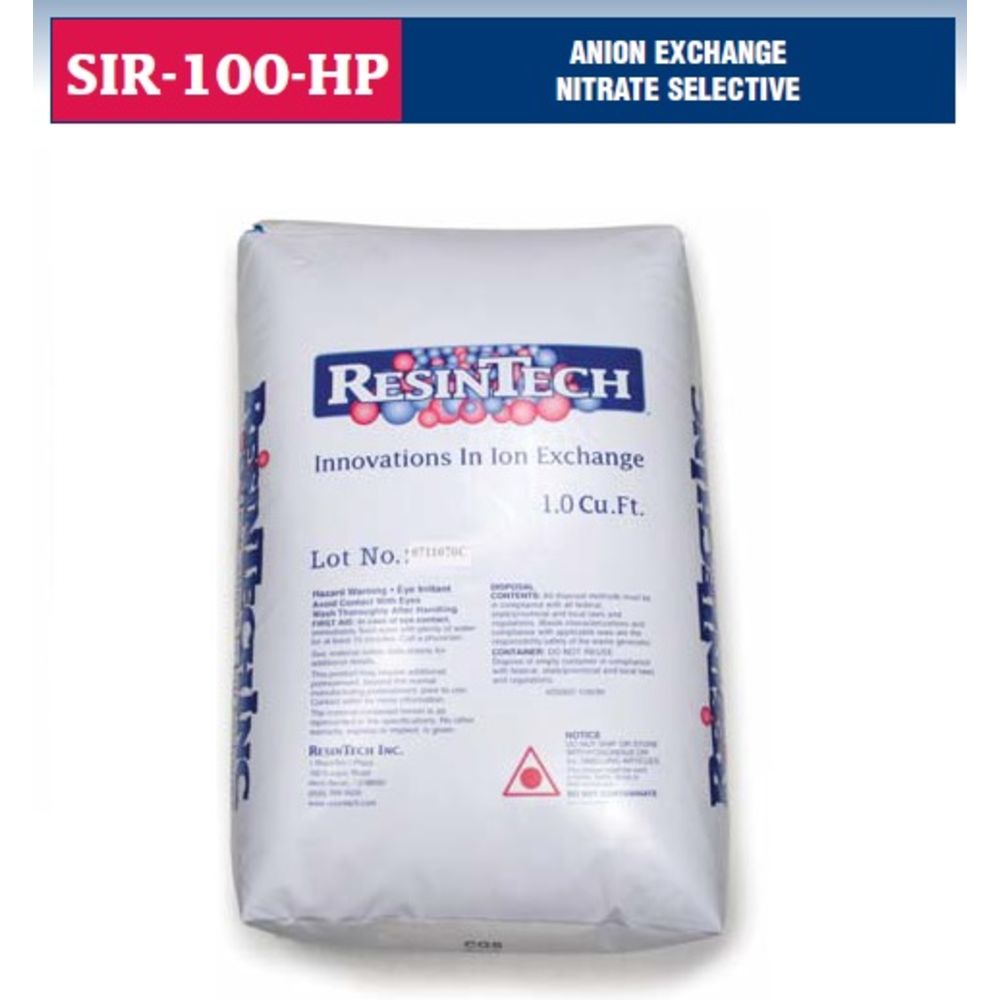Resintech SIR-100-HP Nitrate Selective Anion Exchange Resin 1 cu ft,New Products : American Fashion Style Bags On Sale