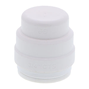 John Guest End Cap - 3/4 CTS Slim Profile