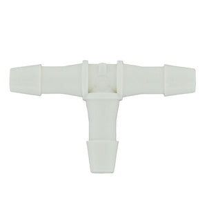 FitQuik Nylon Union Tee Barb Fitting - 1/8 ID x 1/8 ID x 1/8 ID