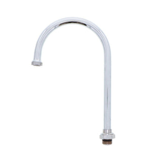 T&S Brass 133X Swivel Gooseneck Faucet, 5-11/16 Spread, 10-3/8 H, 6-3/8 Clearance