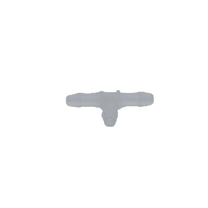 FitQuik Polypropylene Union Tee Barb Fitting - 3/16 ID x 3/16 ID x 3/16 ID