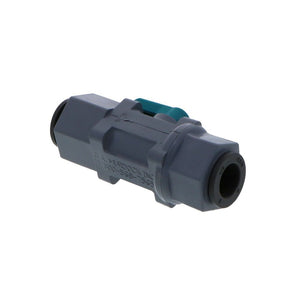 Inline Ball Valve PVC - 1/2 Tube x 1/2 Tube