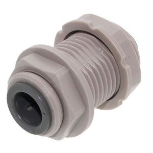 John Guest Bulkhead Union - 1/4 x 1/4