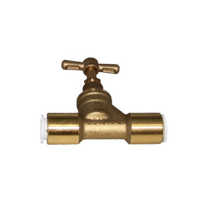 John Guest Brass Stop Valve - 15mm