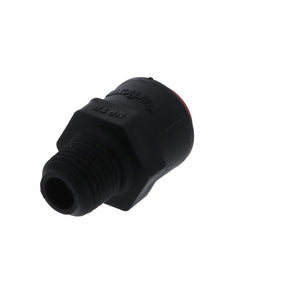 Kynar PVDF Check Valve 3/8 x 1/4 MNPT - 3.0 psi Crack Pressure