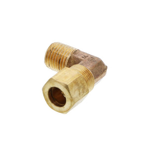 Brass Compression Male Elbow 3/8 Compression x 1/4 MPT