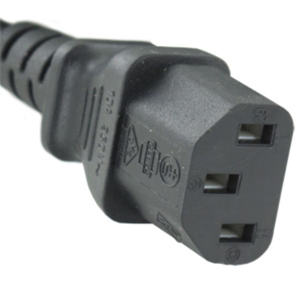 Pure Water 7276B European Power Cord IEC 250 VAC