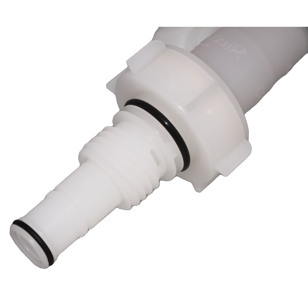 DrumQuik DQPUR120112210 PUR Flare Coupler Viton O-Ring PEEK PTFE Spring - 3/4"