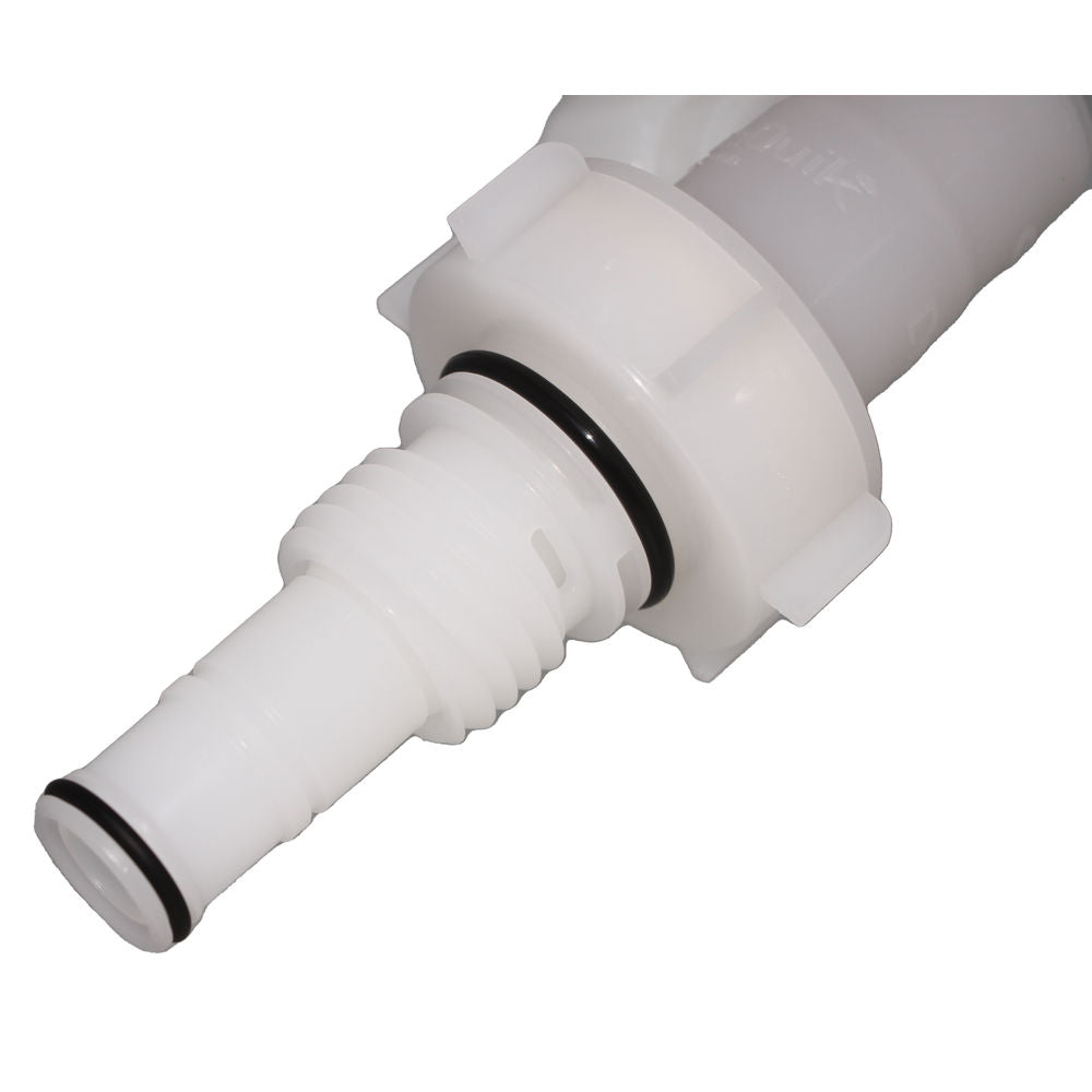 DrumQuik DQPUR120112203 PUR Flare Coupler FFKM O-Ring PEEK Spring - 3/4"