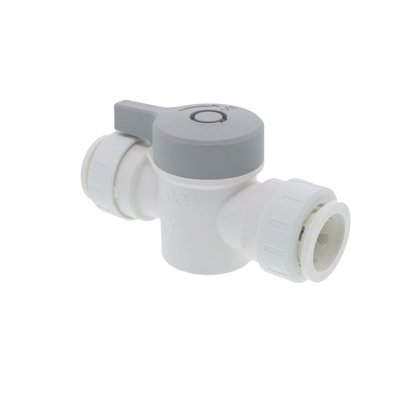 John Guest Straight Shut-Off Valve - 3/4 CTS