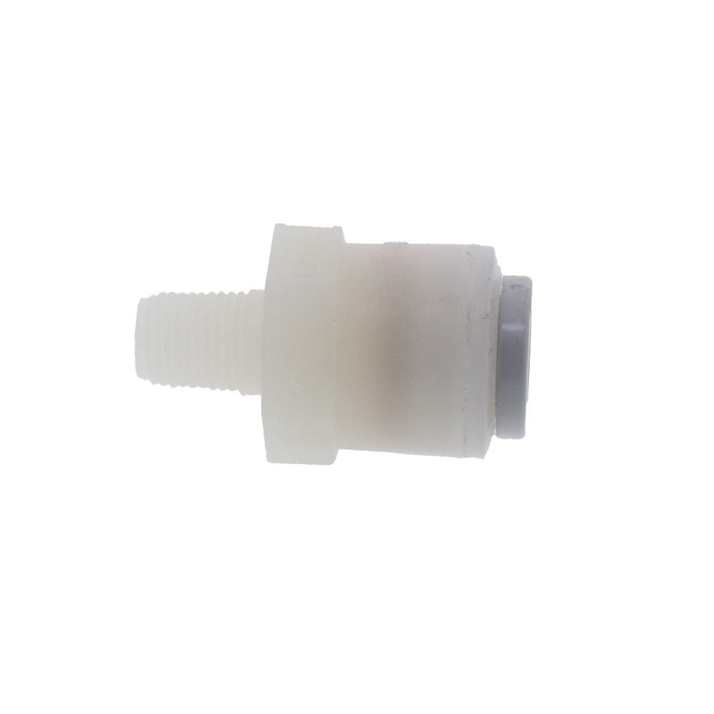 Kynar PVDF Male Connector - 3/8 x 1/8 NPTF