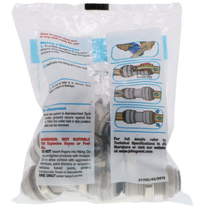 John Guest Bulkhead Union - 3/8 x 3/8