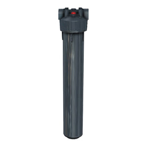 Pentek 20" STD Housing 3/4" FPT Reinforced Cap Dura-series Slate/Slate with PR