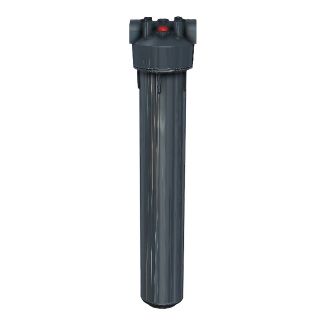 Pentek 20" STD Housing 3/4" FPT Reinforced Cap Dura-series Slate/Slate with PR