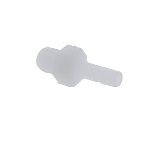 Kynar PVDF Tube Stem Adapter Male - 1/4 x 1/8 NPTF