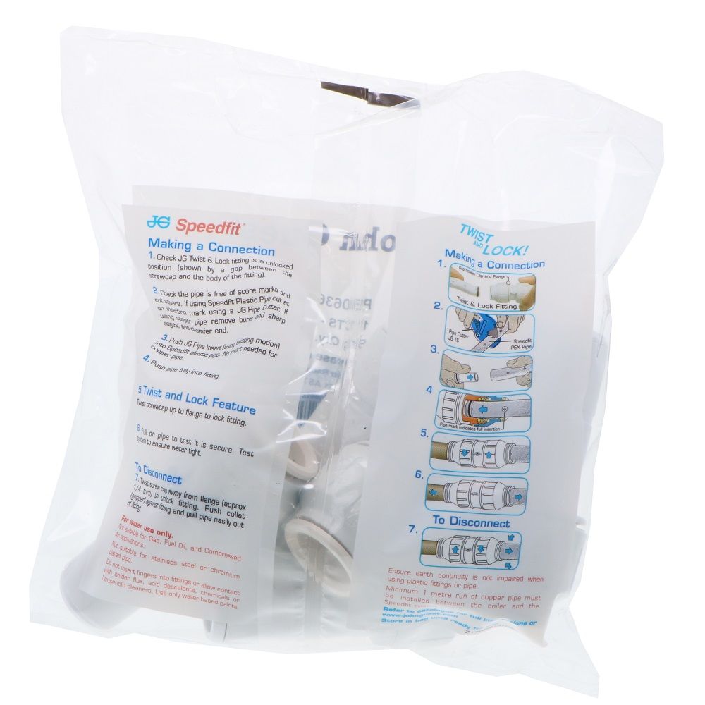 John Guest Stackable Reducer Stem - 1 Stem x 3/4 CTS