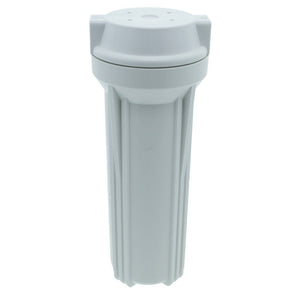 10" Neo-Pure SlimLine Filter Housing White 3/8" No Pressure Relief