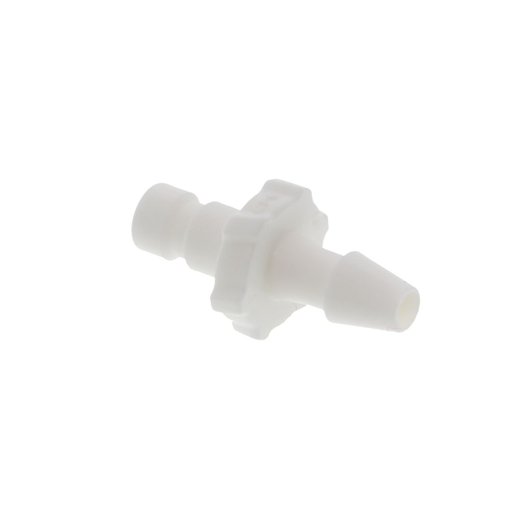FitQuik BC430 White Nylon Male Bayonet Type Blood Pressure Connector 1/8 ID Barb