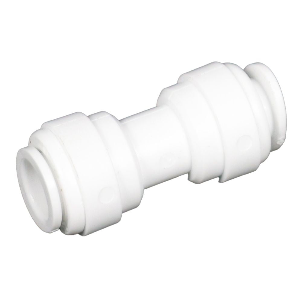 Union Connector Acetal 3/8 qc x 3/8 qc