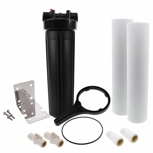 20" x 4.5" Housing Heavy Duty Sediment Prefilter Kit with 1" Connections