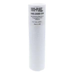Neo-Pure HMB-25098-05W 9-7/8" High Efficiency Meltblown Filter 5 micron