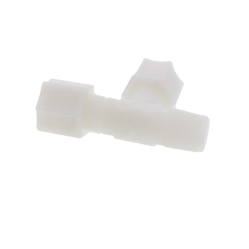 JACO 75-6-6-N-O Nylon Male Run Tee 3/8 OD Tube x 3/8 MPT