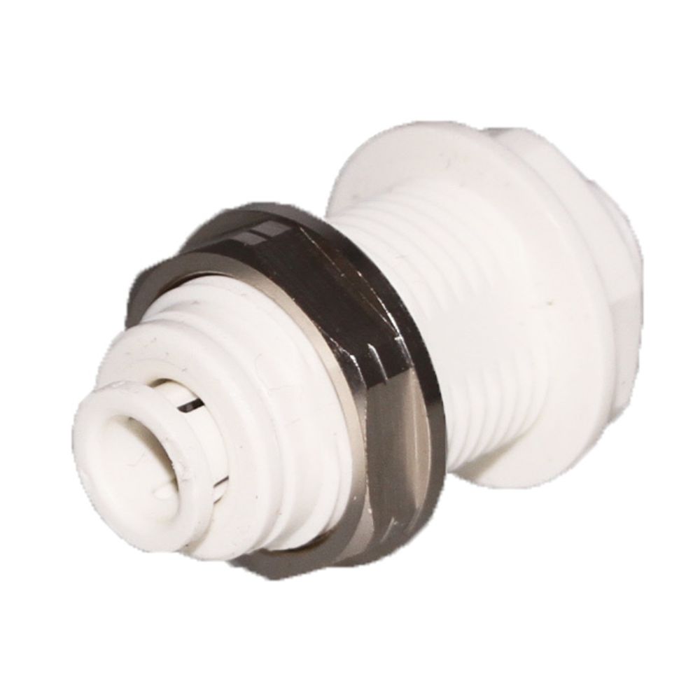 John Guest Bulkhead Union Polypro - 1/2