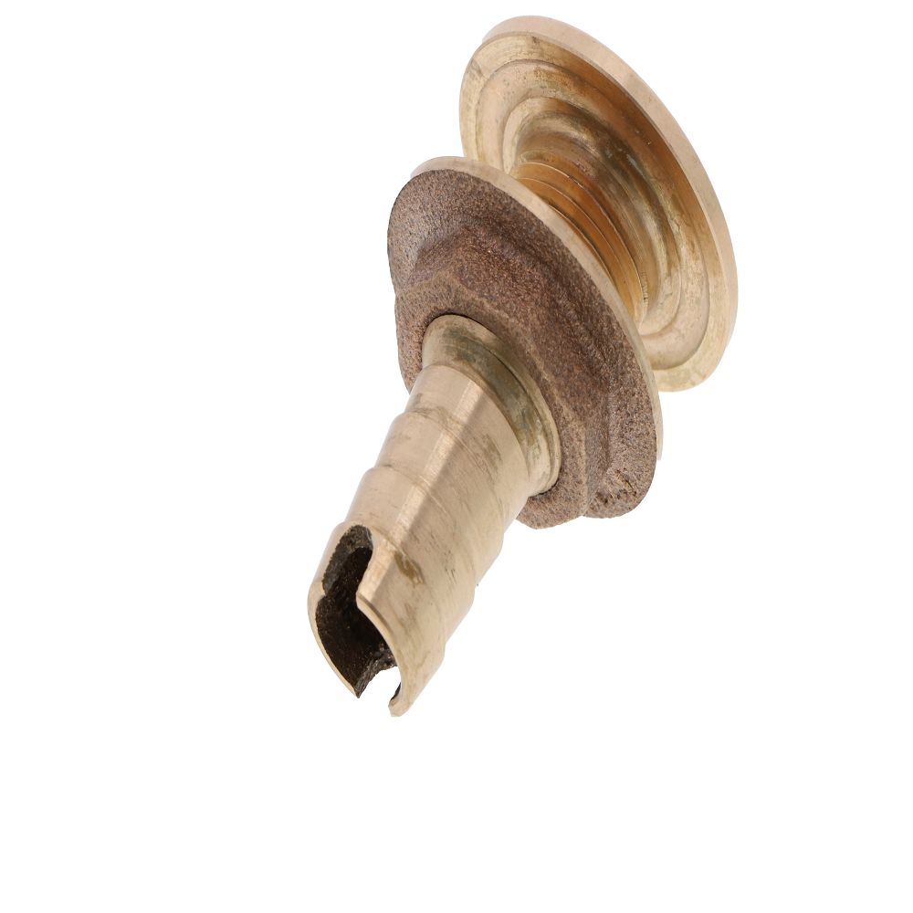 Watts Marine Bronze Barbed Thru-Hull Fitting With Nut - 5/8"