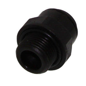 John Guest 22mm x 3/4" [BSPP] Acetal Male Connector - Black