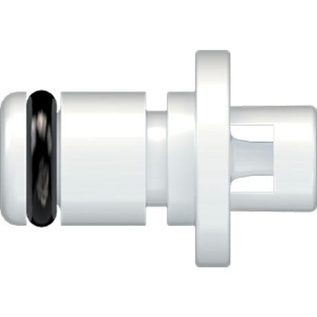 LinkTech 20AC Series Straight Male, Non-valved, 1/16" HB, Natural Acetal, Buna N