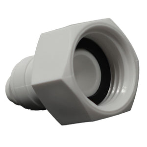 Female Adapter Acetal 1/4 QC x 1/2 NPT