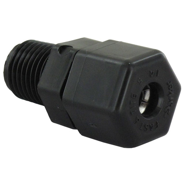Parker P4MC4 Fast & Tite Male Connector 1/4 Compression X 1/4 MNPT