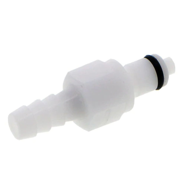 PMCD2203 Valved In-Line Hose Barb Coupling Insert 3/16 ID Barb