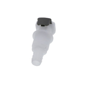 APCD16006 Valved Panel Mount Hose Barb Coupling Body 3/8 ID Barb