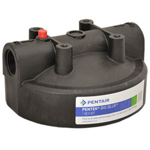 Pentek 20" Big Black Water Filter Housing With Pressure Relief - 1" FPT